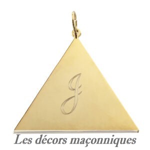 médaille SOT lettre J